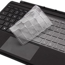 MS 태블릿PC 서피스 전용 키보드 커버 투명 키스킨, 서피스 프로 4/5/6/7/7플러스