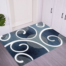 코스트코 발매트 주방매트 이케아 기하학적 카펫 입구 도어 미끄럼 방지 카펫 목욕 주방 깔개 정문 용 환영, 80x120cm, 15