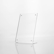 기타 L자형 자석 아크릴 쇼케이스 POP 안내판 (A5 세로형), 단품