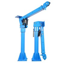 호이스트 크레인 이동식 겐트리 와이어 1톤 리프트, 12v-1톤-이중 브레이크-와이어 + 원격제어