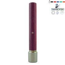 고무인닷컴 도장파닷컴 단면 특수목 이름 새김 잉크 마트 만년결재인 (퍼플하트 남미산), 빨강