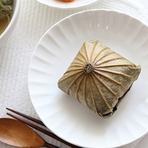 백련가 숨쉬는 연잎밥 영양밥 연밥 낱개구입 6개부터, 200g