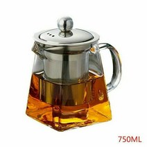 전통 일본 중국식 다기세트 보이차 녹차 다도 도자기 er heat coffee 찻잔, 750ML