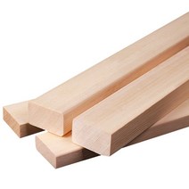 각목 규격 다루끼 자재 우드 집성목 각재 울타리, 길이 30cm (4개)