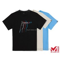 밀레 밀레 남녀 공용 반팔 히어로 라운드 티셔츠 MXPFT021