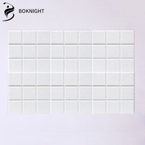 복나이트 방음재 가정용 방음부스 매트 방음매트 흡음 차음재 방음매트 방음벽 벽매트 소음 방음 줄여, 하얀색, 6개, 1개