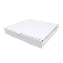크라운포장 무지화이트 13 사각 피자박스 50매 345x345x45mm, 50개