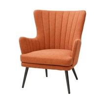 하이파 미쉘 패브릭1인소파 색상3, 오렌지