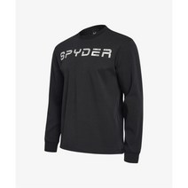 스파이더 SPYDER 공용 레터링 로고 롱슬리브 SPHPCNRL306UBLKSPHPCNRL306UBLK
