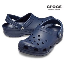 크록스 클래식 클로그 네이비 10001-410 남여공용 샌들 슬리퍼