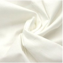 드레스만들기 부드러운 스판원단 면혼방 CN- 퓨어 화이트 (0401-22)