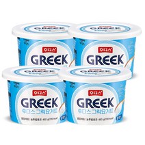 후디스 그릭요거트 플레인 450g, 4개