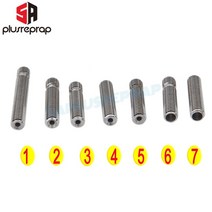 3d프린터 3d펜 3d프린터펜MK8 M6 용 3D 프린터 부품 1.75mm 필라멘트 스테인레스 스틸 스로트 PTFE 튜브 노, 06 6