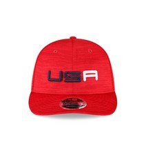 라이더컵 골프모자 2023 USA 뉴에라 스냅백, 레드