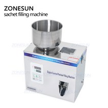 ZONESUN 1-200G 입자 차 캔디 너트 식품 포장 충전 기계 자동 분말 서지 커피, 03 2-200g_03 110V 50Hz