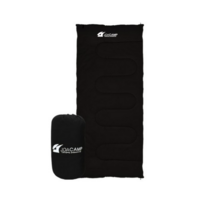 조아캠프 마운트침낭 사각, 블랙 색상, 1개