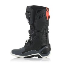 Alpinestars Tech 10 부츠 블랙/그레이/오렌지. 656254