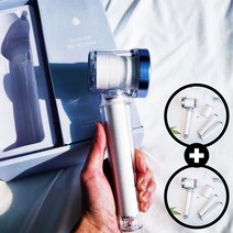 내몸에는 수돗물염소제거 석회수 샤워 필터 필터기 샤워기, 2. 본품+본품, 그린+그린