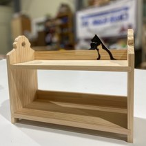 에셀나무 목공체험 2단선반(주방정리)_중 DIY KIT