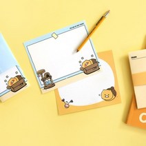 춘식이 블루 카카오프렌즈 미니 편지지, 상세페이지 참조, 상세페이지 참조