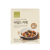 ORGA 가정식 마일드카레 300g (150gx2봉) 별식 술안주 간편식 캠핑 혼밥 자취 튀김, 10개