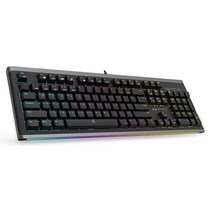 마닉축 RGB 게이밍 기계식 키보드 갈축, 블랙, WARP WK-1, 일반형