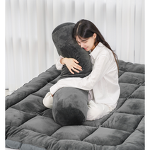 [슬립슬러] 말랑구름 애착 필로우 바디필로우 4 COLORS, 화이트, 다크그레이, 1