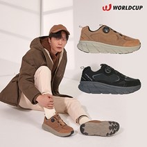 월드컵 22FW 다이얼 더블 쿠션 레더 트레킹화 (남)