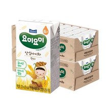 요미요미 안심 아이차 현미 125ml 48팩, 단일옵션