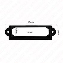 자개농 원목 고가구 NAIERDI 골동품 황동 금속 캐비닛 서랍 블 당겨 프레임 이름 카드 더 상자 케이스 손잡이 가구 10 개, 15 AS-379-black