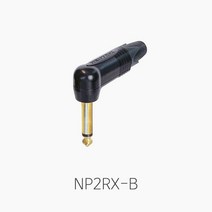 [뉴트릭] NP2RX-B ㄱ자 55 모노(1_4인치 TS) 폰 플러그 블랙