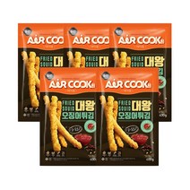 올반 에어쿡 대왕 오징어튀김 400g 5팩, 5개