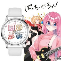 봇치더락 애니메이션시계 BOCCHI THE ROCK 선물, 01 블랙