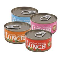 이코노미 프리미엄런치캔 4종 85g (선택) /고양이간식, 치킨&참치