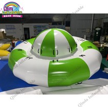 플라잉피쉬보트플라잉보드플라잉보트바나나보트물놀이보트바나나고무보트고무보트플라잉피쉬보드 맞춤형 공기주입식 플라잉 UFO 토성 풍선 디스코 견인 보트, [01] 3m diameter