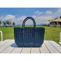 잇츠굿즈 OEM 라탄백 피크닉가방 빨대바구니 라탄바구니 수납바구니 피크닉바구니