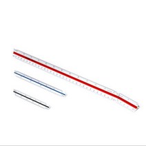 UCHIDA 삼각스케일 30CM 100 1 스케일 제도삼각자 교수용삼각자 삼각자 제도용자 제도용 사무용품 스케일자 삼각자세트 삼각자각도기세트