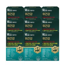 [리얼닥터]위건강 600mg x 30정/헬리코박터균 증식 억제 효과/위궤양/7종복합성분/소화불량에 좋은 기능성 위 영양제/개별인정형 건강기능식품/스페인감초추출물 주성분/속쓰림, 9개