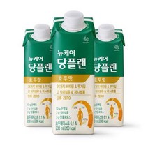 웰라이프 영양보충 뉴케어 당플랜 호두맛 200mlx30팩 1박스 (스마일팩) 고단백 간식 노인식 영양균형식 체중조절, 30set