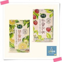 순작 냉온겸용 허브과일차/ 청귤 산딸기/ 아이스티만들기/ 과일티백, 청귤차20T