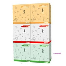 MMSa_크리넥스 뽑아쓰는휴지 미용각티슈 코푸는화장지 사각 유한킴벌리 코편한 케이스 먼지없는 어린이집 정사각 업소용 곽티슈 갑티슈klm313