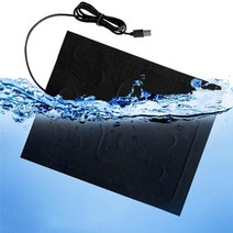 열풍기 USB 애완 동물 천 히터 패드 전기 난방 어깨 목 요추 등 복부 및 쿠션에 대한 세척 가능한 경량 열, 01 black