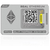 콜드월렛 암호 가상 화폐 코인 하드 월렛 지갑Ballet 리얼 이더리움(ETH) - 멀티-커런시 지원 실물 암호화, 한개옵션0