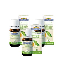 쁘띠 그레인 bigarade 10ml Biofloral Huile essentielle, 3팩