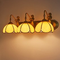 유럽풍 빈티지 롱 스트립형 거실 레스토랑 복도 통로 미러 헤드라이트 침실 침대, 옵션08