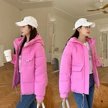 엄마 패딩 오버사이즈 보세 웰론 women winter down padded 여성 후드