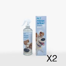 [무배]마이펫의 이중생활 애견탈취제 500ml-2개 후레쉬아쿠아/애견탈취제