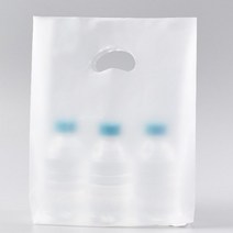 HD 비닐 쇼핑백 35호 100매 반 투명, 1묶음 100매