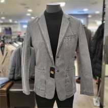 에스에이피 SAP샙 NC08 워싱 면스판 자켓 진블루 MNJK22961-66