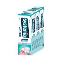 시스테마 아이스민트 치약 120Gx3개입, 옵션1 - 기본포장 (박스or비닐포장) (+0원)